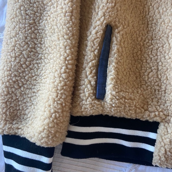 Honey Punch Jackets & Coats Honey Punch Sherpa Jacket Poshmark